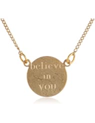 Alisa Michelle Believe in You Necklace, 18"