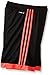 adidas Performance Boys Tastigo Shorts, Black/Flash Red, Medium