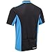 Tenn Mens Coolflo S/S Cycling Jersey - Black/Blue - Lrg