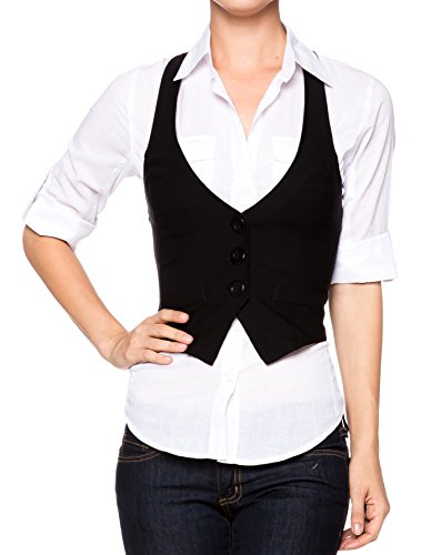 A.S Juniors Stretchy Bengaline Fitted Racer Back Classic Vest Shirts