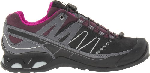 SALOMON X Over LTR Ladies Hiking Boot, Black/Grey/Purple, UK7.5