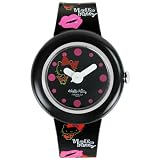 ハローキティ×アモンリザ Hello Kitty × AMONNLISA 腕時計 レディース W-KISS BK/BK 【正規輸入品】
