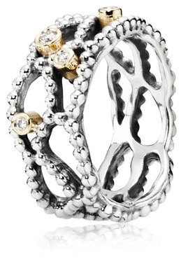 PANDORA Damen-Ring  Sterling-Silber 925  19604D-56 Preisvergleich
