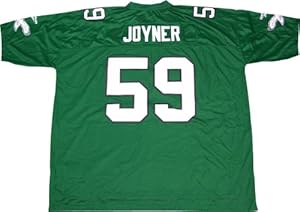 Seth Joyner Eagles Men's Home Green Premier Reebok Vintage Jersey - 4XL