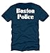 Boston Police Shield Duty Style T-shirt