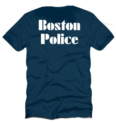 Boston Police Shield Duty Style T-shirt
