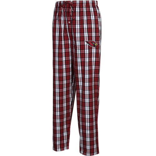 Arizona Cardinals Cardinal Plaid Historic Pajama Pants (Small)
