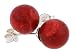 Sterling Silver / Natural Coral Ball Stud Earrings 3/8" (10 mm)