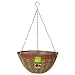 Gardman 35cm Grass Rope And Fern Hanging Basket