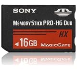 Sony Memory Stick PRO-HG Duo HX 16 GB with USB Reader MSHX16G (Black)