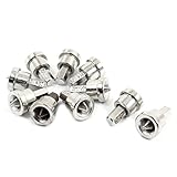 uxcell スクリュー セッター 六角 シャンク 磁気 チップ フィリップ スドライ ウォール 25x15mm 10個