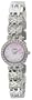 Pulsar Women's PEGE31 Swarovski Crystal Jeweled Stainless Steel Pink Dial Watch