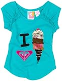Roxy Teenie Wahine Shmoozer Top, Teal, 18 Months