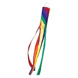 Rainbow Spiral Windsock - 40in