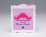 Magical Mustache Birthday Card