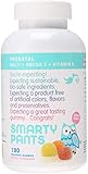 SmartyPants PreNatal Complete Gummy Vitamins: Multivitamin + Omega 3 DHA / EPA Fish Oil, Folate (Methylfolate), Vitamin K2, Vitamin D3, B12 (Methylcobalamin), Biotin, 180 count