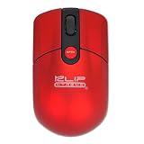 KlipX WlsOptMiniMouseRed 1600dpi 2.4Ghz USB rec