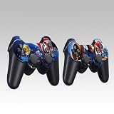 Mario Design Skin Decal Sticker for the PS2 (Playstation 2) Controller (2pcs in 1)