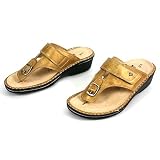 Finn Comfort -- *Phuket Gold 82533 -- Women's Shoes,Comfort Shoes,Sandals,Thong