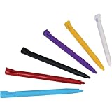 CTA Digital Nintendo 3Ds/Ds Xl/Dsi /Ds Lite Plastic Retractable Styli - 6 Pack