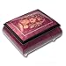Jewelry Box, Italian Inlaid Wooden Musical Ring Box, Plays "Fur Elise"