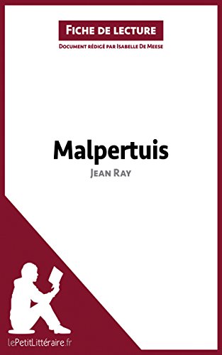 Malpertuis de Jean Ray (Fiche de lecture): Résumé complet et analyse détaillée de l'oeuvre (French Edition)