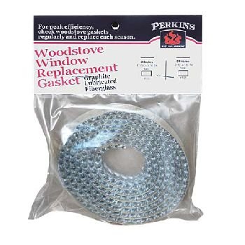 Graphite Fiberglass Stove Window Tape