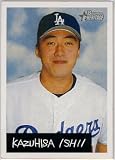 Kaz Ishii Los Angeles Dodgers 2002 Bowman Heritage Black Box #30 Baseball Card