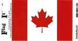 Canada Flag 6 Self Adhesive Vinyl Decals