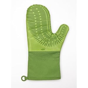 Green Lime GGood Grips Silicone Oven Mitt with Magnet by OXO