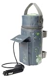Insulated Baby Travel Bottle Warmer - Plugs into car cigarette lighter (GREY)