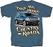 Chevy GM Truck TAKE ME HOME Adult Indigo Blue T-shirt