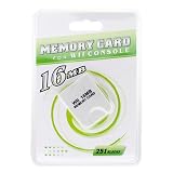 Retail Packing Nintendo Wii Game 16MB Memory Card by Bargaincell