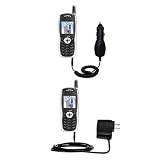 Essential Kit for the Audiovox CDM 8400 - includes Car and Wall Charger with Rapid Charge Technology - Gomadic Brand w/ TipExchange Technology