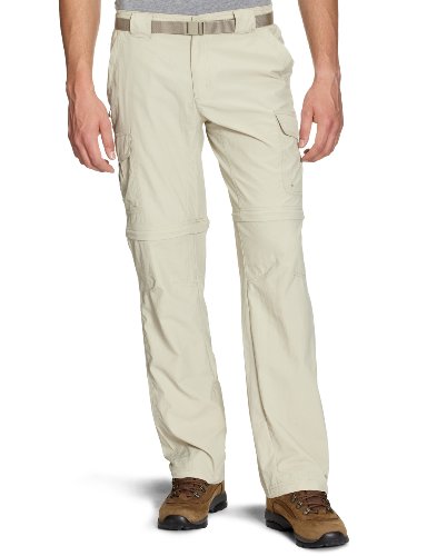 Columbia Herren Zip-Off Wanderhose Silver Ridge Convertible Pant, Fossil, XXL, EM8758_160 Preisvergleich