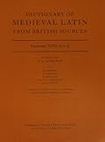 Dictionary of Medieval Latin from British sources