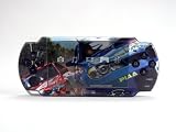 RAC-red and blue PSP (Slim) Dual Colored Skin Sticker, PSP 2000