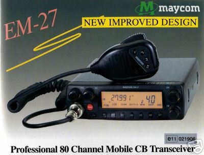 Childrens Toyshop  Electronics : Maycom EM-27 80 Channel CB Radio