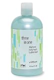 Primal Elements 3 In 1 Shampoo, Body Wash, Bubble Bath, Wishflower, 16-Ounce Bottle