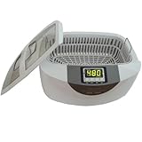 iSonic&reg; Professional Grade Ultrasonic Cleaner P4820-WPB with Heater and Digital Timer, Plastic Basket