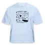 Chicken Waitress Must Serve Eggs Over Easy - Toddler Light-Blue-T-Shirt (2T)