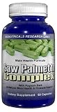 Bionutricals SAW PALMETTO Complex w/ Pygeum Bark - 60 Capsules 200mg Male Health and Prostate Support Inhibit Production of clihydrotestosterone DHT
