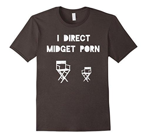 Men's I Direct Midget Porn Offensive Funny T-Shirt Large Asphalt