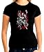 Search : Justice League Juniors Size JLA EXPLOSION Girly Black Superhero T-shirt Tee Shirt