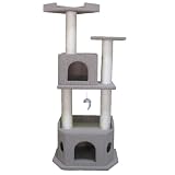 (Carpet) Cat Tree Condo Toy Bed House Pet Scratcher Post Furniture F35 by Go Pet Club