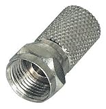 10 x F-Stecker 8,2mm für 110-130dB Kabel mit 4fach Schirmung