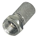 10 x F-Stecker 8,2mm f�r 110-130dB Kabel mit 4fach Schirmungvon "Transmedia"