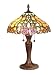 Dale Tiffany TT60744 Guadalupe Table Lamp, Antique Bronze and Art Glass Shade