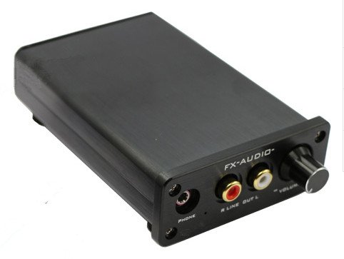 Digital to Analog Audio Converter 24BIT/192KHz/USB support independent amp/Fiber/Coaxial DAC interface for PC and laptop