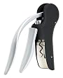True Fabrications Nautilus Wine Opener Set, Black